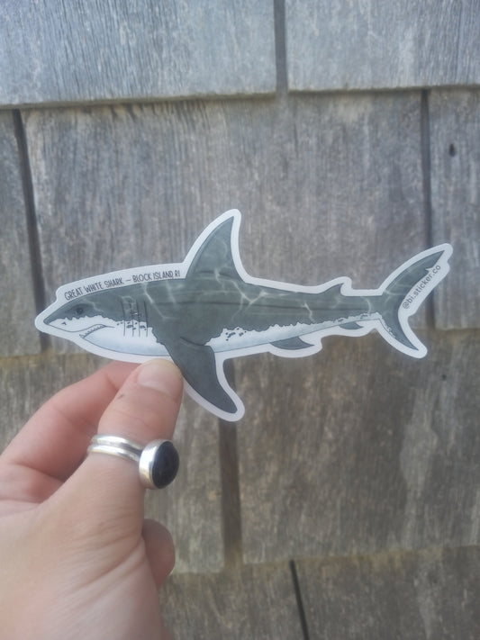 Great White Shark Sticker