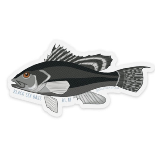 Black Sea Bass sticker