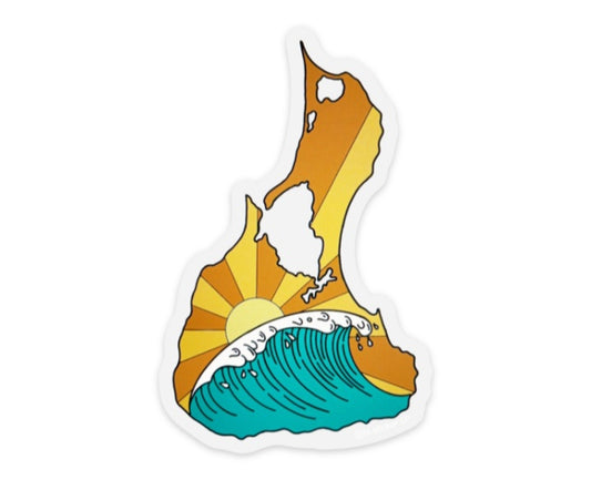 BI summer vibes sticker